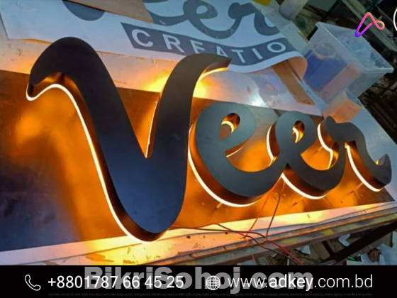 Led Light SS Sign Letter Price in Dhaka Bangladesh